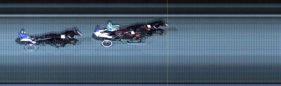 Målfoto for løp 8 på bane LE den 01.04.2019