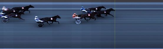 Målfoto for løp 3 på bane LE den 07.04.2019