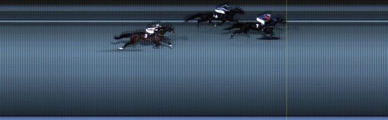 Målfoto for løp 7 på bane LE den 07.04.2019