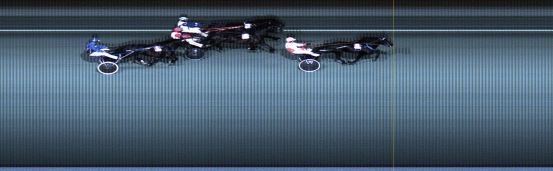 Målfoto for løp 8 på bane LE den 07.04.2019