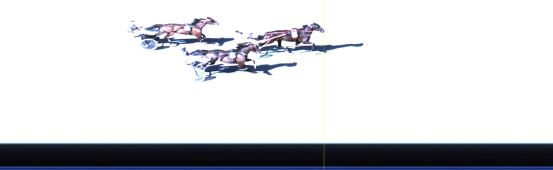 Målfoto for løp 2 på bane LE den 13.04.2019