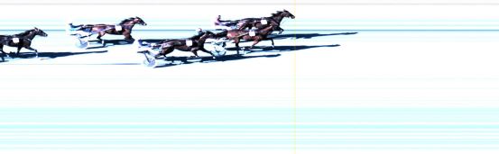 Målfoto for løp 5 på bane LE den 13.04.2019