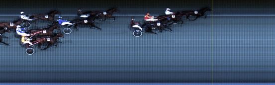 Målfoto for løp 7 på bane LE den 21.04.2019