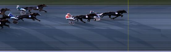 Målfoto for løp 8 på bane LE den 20.05.2019