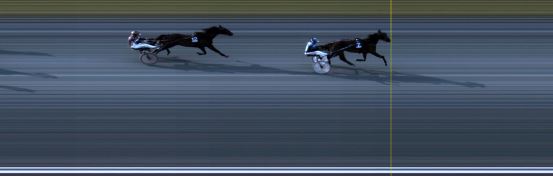 Målfoto for løp 2 på bane LE den 03.06.2019