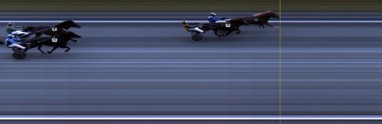 Målfoto for løp 1 på bane LE den 10.06.2019