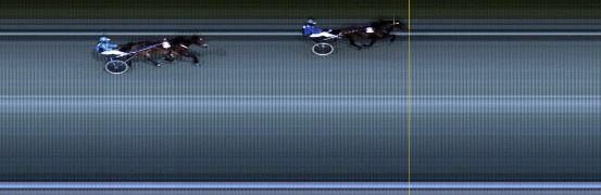 Målfoto for løp 8 på bane LE den 10.06.2019