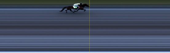 Målfoto for løp 21 på bane LE den 01.07.2019