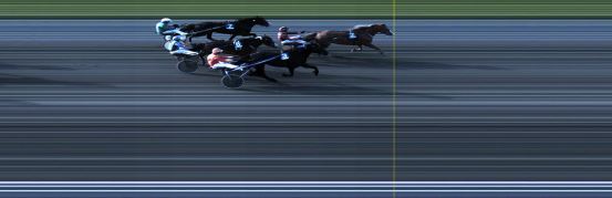 Målfoto for løp 2 på bane LE den 22.07.2019