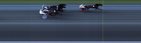 Målfoto for løp 3 på bane LE den 22.07.2019