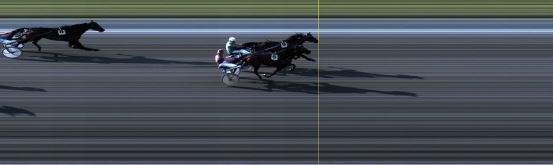 Målfoto for løp 1 på bane LE den 29.07.2019