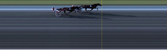 Målfoto for løp 2 på bane LE den 29.07.2019