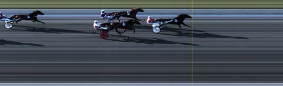 Målfoto for løp 2 på bane LE den 05.08.2019