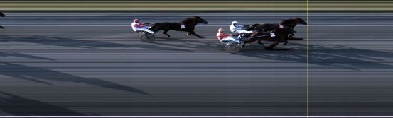 Målfoto for løp 3 på bane LE den 19.08.2019