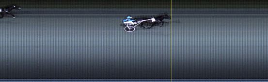 Målfoto for løp 8 på bane LE den 19.08.2019