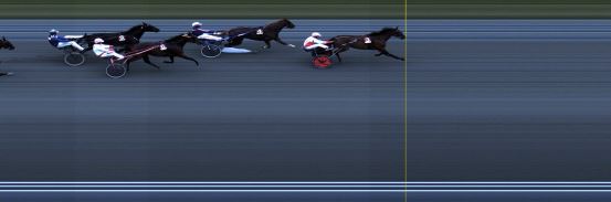 Målfoto for løp 3 på bane LE den 25.08.2019