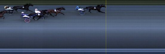 Målfoto for løp 6 på bane LE den 25.08.2019