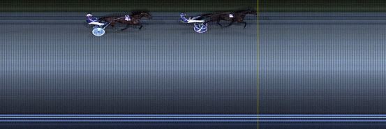 Målfoto for løp 8 på bane LE den 25.08.2019