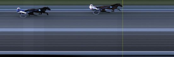 Målfoto for løp 2 på bane LE den 22.09.2019