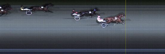 Målfoto for løp 9 på bane LE den 22.09.2019