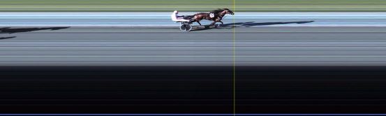 Målfoto for løp 5 på bane LE den 28.09.2019