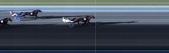 Målfoto for løp 6 på bane LE den 28.09.2019