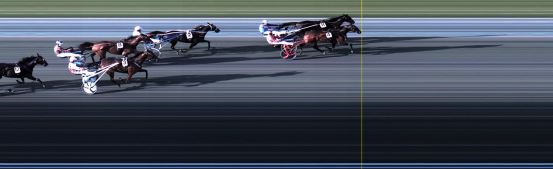 Målfoto for løp 7 på bane LE den 28.09.2019