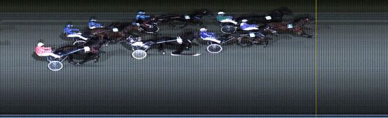 Målfoto for løp 4 på bane LE den 07.10.2019