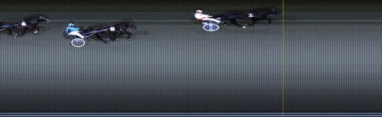 Målfoto for løp 6 på bane LE den 07.10.2019