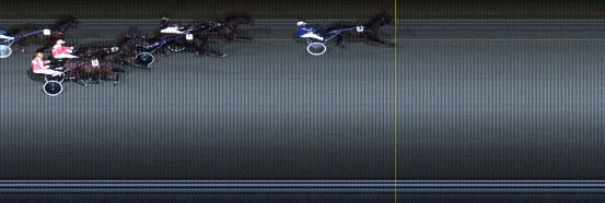 Målfoto for løp 9 på bane LE den 21.10.2019