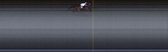 Målfoto for løp 2 på bane LE den 28.10.2019