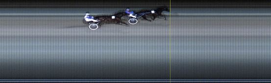 Målfoto for løp 2 på bane LE den 04.11.2019