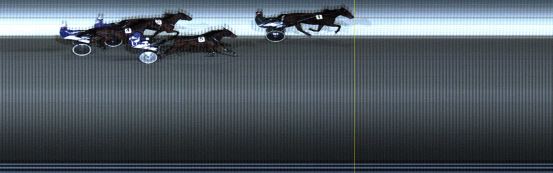 Målfoto for løp 1 på bane LE den 11.11.2019