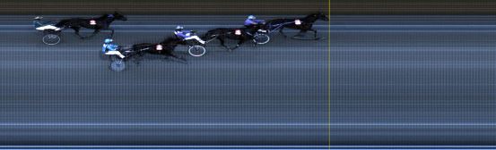 Målfoto for løp 3 på bane LE den 23.11.2019