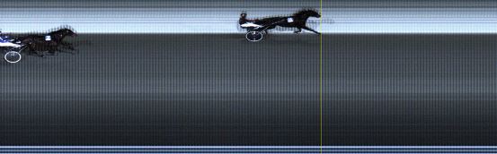 Målfoto for løp 2 på bane LE den 02.12.2019