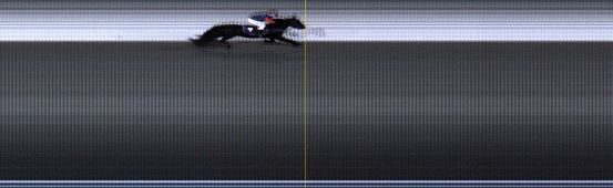 Målfoto for løp 3 på bane LE den 02.12.2019