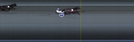 Målfoto for løp 1 på bane LE den 16.12.2019