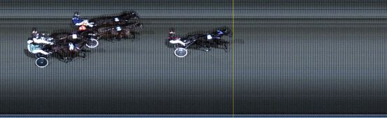 Målfoto for løp 2 på bane LE den 16.12.2019