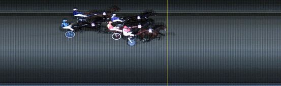 Målfoto for løp 8 på bane LE den 23.12.2019