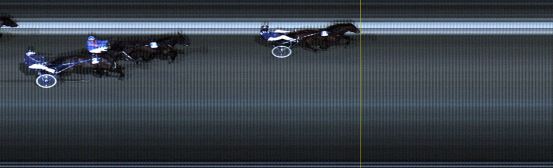 Målfoto for løp 2 på bane LE den 13.01.2020