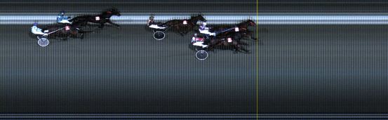 Målfoto for løp 3 på bane LE den 13.01.2020