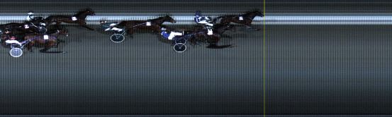 Målfoto for løp 8 på bane LE den 13.01.2020