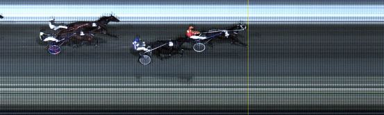 Målfoto for løp 6 på bane LE den 25.01.2020