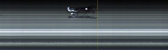 Målfoto for løp 8 på bane LE den 17.02.2020