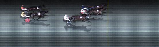 Målfoto for løp 8 på bane LE den 09.03.2020