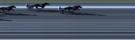 Målfoto for løp 1 på bane LE den 25.05.2020