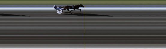 Målfoto for løp 2 på bane LE den 19.06.2020