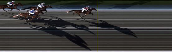 Målfoto for løp 7 på bane LE den 19.06.2020