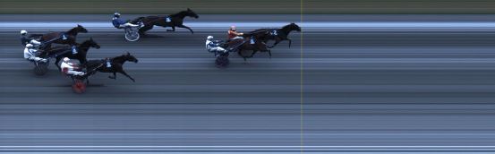 Målfoto for løp 2 på bane LE den 06.07.2020