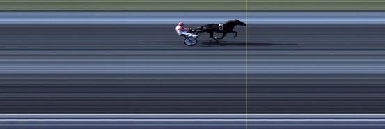 Målfoto for løp 21 på bane LE den 13.07.2020